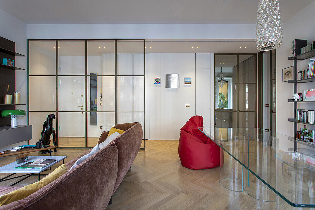 View of A Tranquil Oasis: Singapore Apartment Renovation - Pinterest