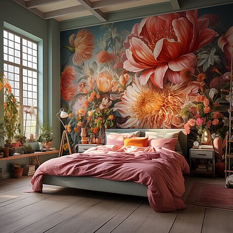 Flower Wall Mural
