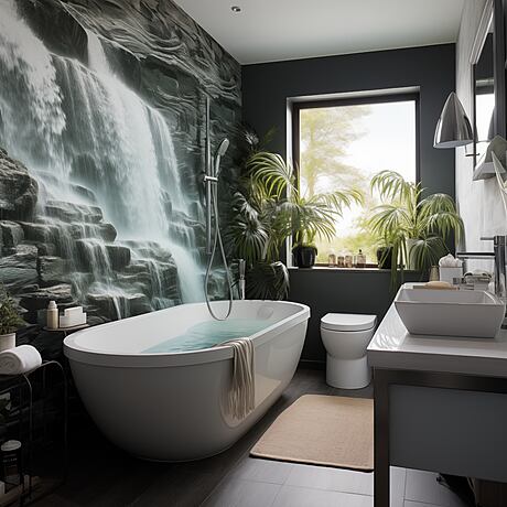 Waterfall Wall Mural