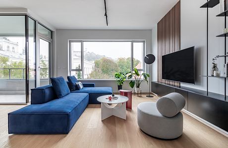 The Central Apartment: Modern Elegance in Ljubljana