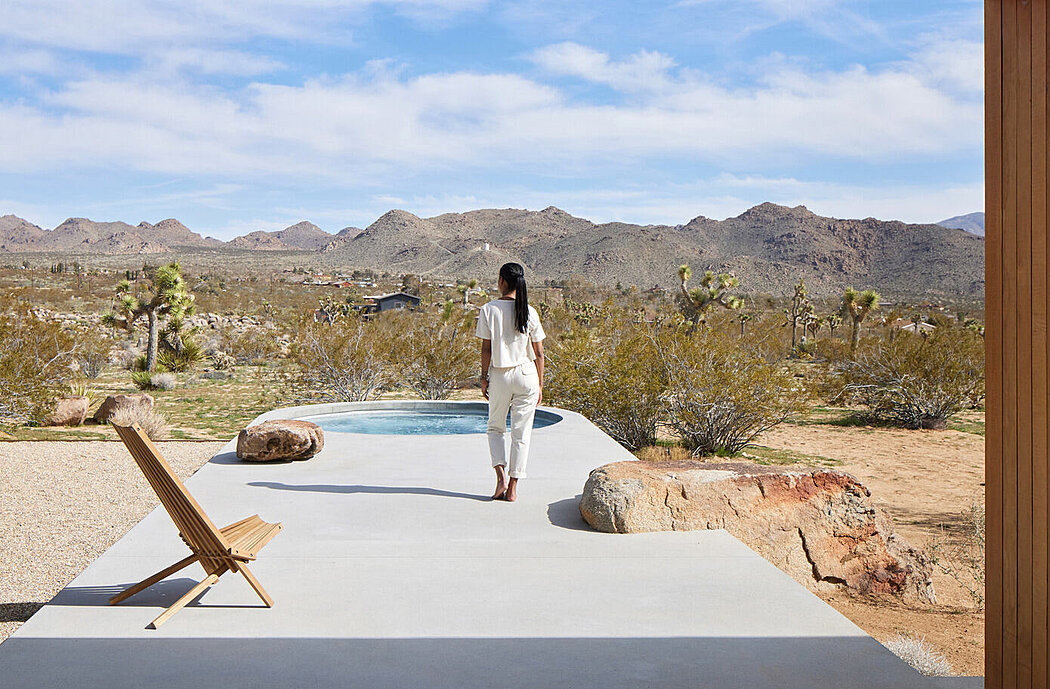 The Landing House: A Modern Desert Oasis In Joshua Tree | HomeAdore