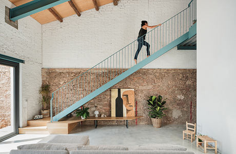 From Garage to House: Industrial-Style Spanish Home Makeover