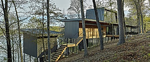 Grist Mill Cabin: Modern Retreat in Arkansas Ozarks