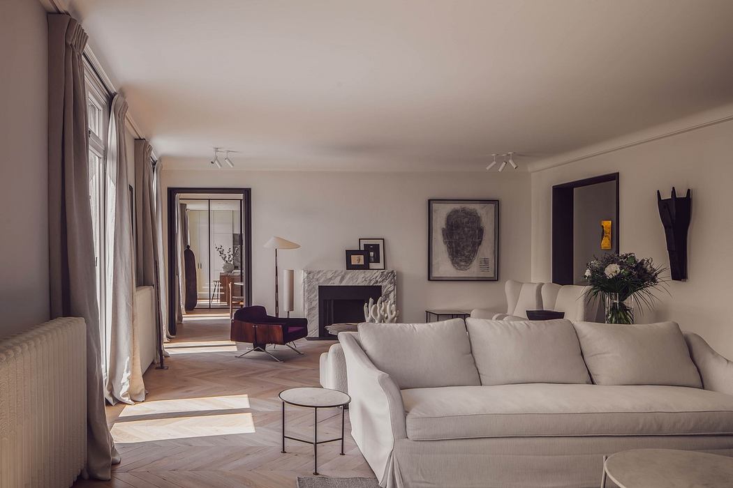 Curated visual reference: Visual Reference: Marceau Penthouse Eclectic Elegance In Paris