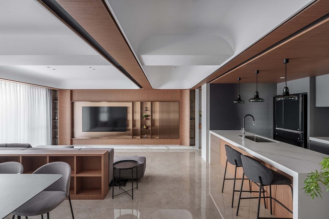 Residence A1: Elegant Taiwanese Apartment Designed by Andy Nien