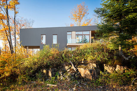 The Hauts-Bois House Features Geometric Design That Embraces Nature - 1