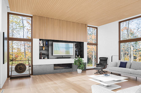 The Hauts-Bois House Features Geometric Design That Embraces Nature - 3