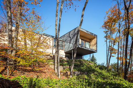 The Hauts-Bois House Features Geometric Design That Embraces Nature - 8