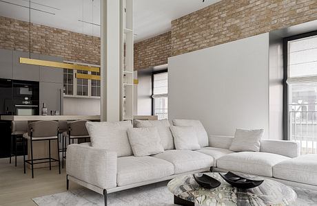 Brick Apartment: Industrial Housing Transformed Into Organic Sanctuary