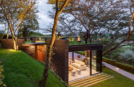 Hidden Stone House by A1 Arquitectura Avanzada
