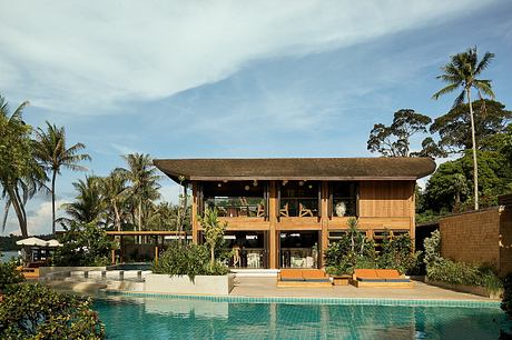 Laku Beach Club Reshapes a Vacation House for a Different Tropical Vibe - 1