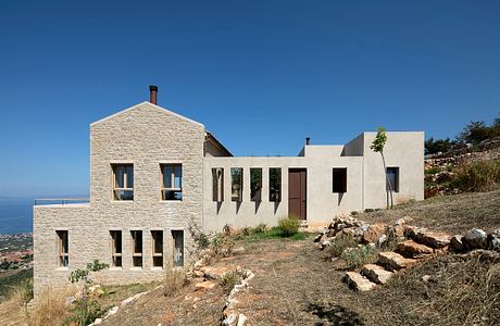 Monastery House Embraces Rugged Landscape With Perfect Blend of Tradition
