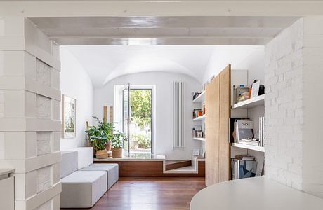 Lo Strobilabo: 1920s Rome Villa Basement Transformed Into Lab, Home, Studio