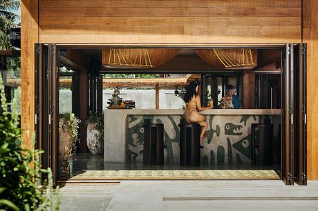 Laku Beach Club Reshapes a Vacation House for a Different Tropical Vibe - 7