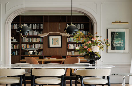 Hidden Luxury Mansion in Shanghai by Shuangbao Design