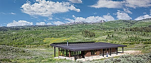 Logan Canyon Off-grid Cabin by CAST architecture