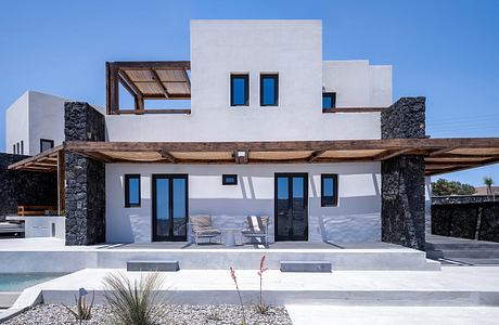 Magma White Santorini by KKMK Architects