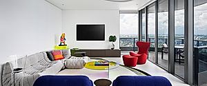 Penthouse at the Heart of Miami by Nar Design