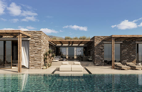 Villa in Tinos by KORDAS Architects