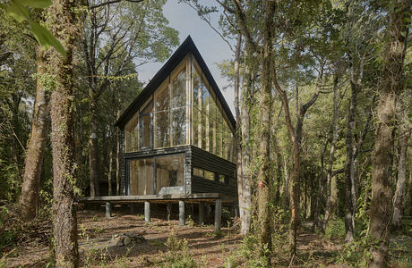 Calfuco Refuge by Tomás de Iruarrizaga