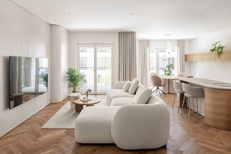 Apartment Eterna Sets a Calm Tone - 1