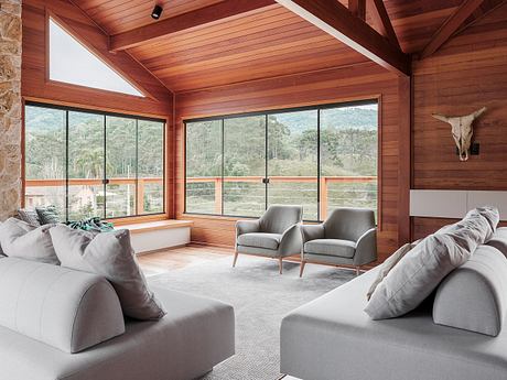 Enchanted Forest — Restored Heirlooms Warm a Cold-Weather Escape Home - 1