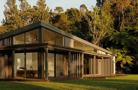 Kokako Heights House On a Wild Bluff Facing Whale Island in Matatā