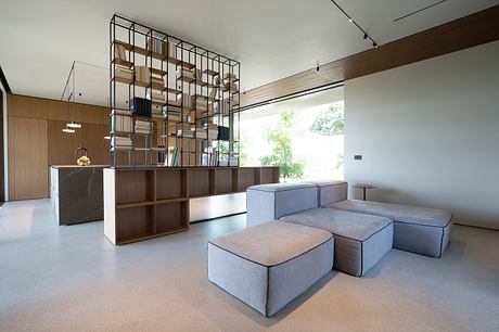 House in Misano Adriatico Pairs Warm Wood With Cool Stone Surfaces - 2