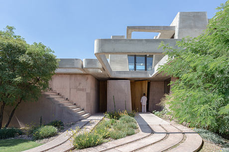 OF. Brutal Honesty: Concrete Terraces Embrace Andean Desert Vistas - 2