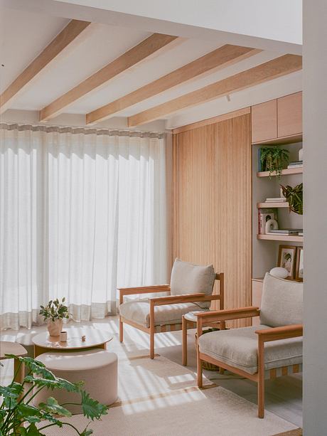 Catalog House Replans Two Flats Into a Light-Led Family Home - 2