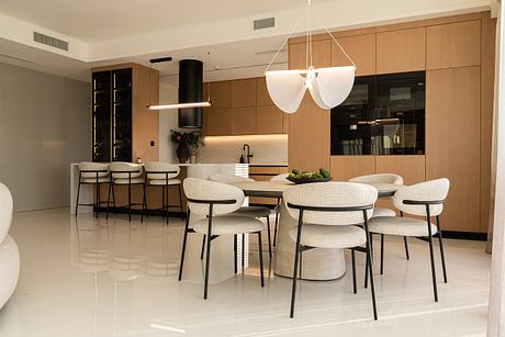 NK Apartment — Open-Plan Living With Calm Tones and Refined Surfaces - 4