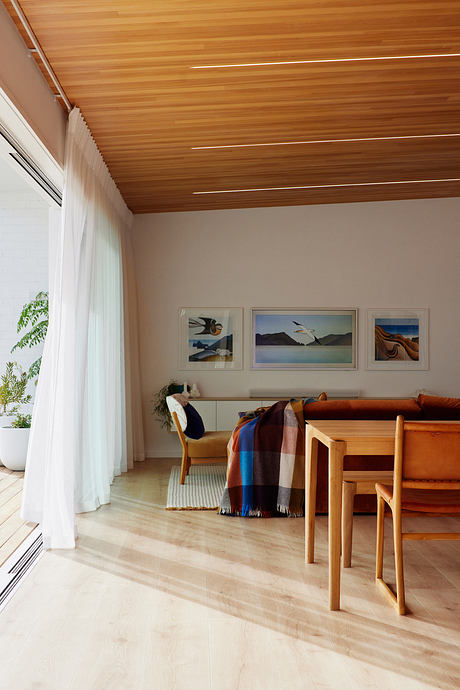 Palm Springs House in Bay of Plenty: Courtyard, Pool, and Shade Eaves - 4