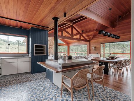 Enchanted Forest — Restored Heirlooms Warm a Cold-Weather Escape Home - 5