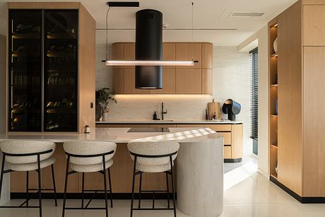 NK Apartment — Open-Plan Living With Calm Tones and Refined Surfaces - 7