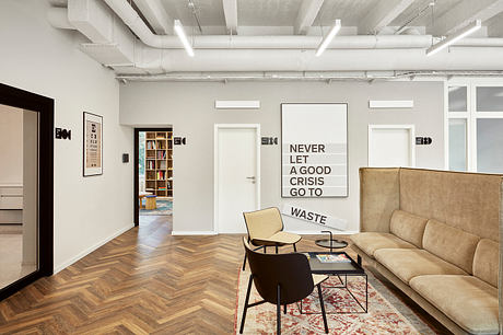 McCann Prague Offices: Industrial Warmth and Park-Light Worklife Team - 4