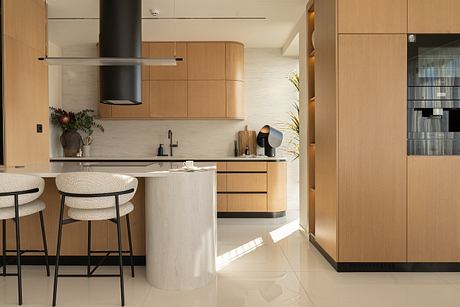 NK Apartment — Open-Plan Living With Calm Tones and Refined Surfaces - 8