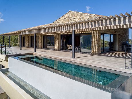 Maison TO Anchors a Mountain-to-Sea Retreat with Local Stone in Corsica - 9