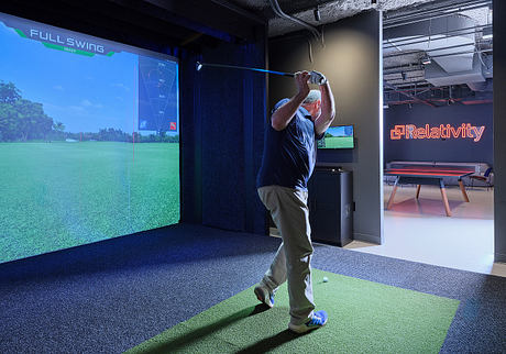 Relativity Reimagines Workplace With Library, Arcade, Video Wall Hub - 9