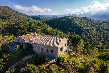 Maison TO Anchors a Mountain-to-Sea Retreat with Local Stone in Corsica - 12