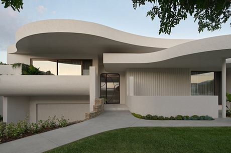 Onda: Fluid Forms Recast a Perth Bungalow With City-Facing Rooms Today - 8