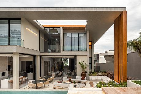 Residence in Curitiba Reframes Family Living With Sunlit Floors Inside - 12