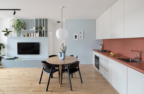 Apartment 2005: Color, Light, and Calm Living for a Young Family