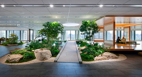 Salesforce Tokyo Ohana Floor: Hinoki Warmth Meets Sky-High Views Above - 2