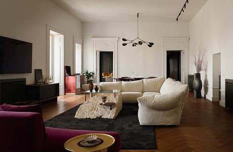 Toga&Design: Eclectic Naples Apartment Revives a Historic Rooftop