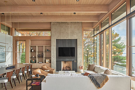 Lower Shore Residence Reframes Family Living With a Four-Season Room - 3