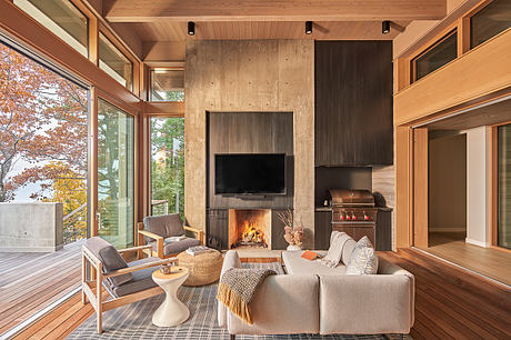 Lower Shore Residence Reframes Family Living With a Four-Season Room - 4
