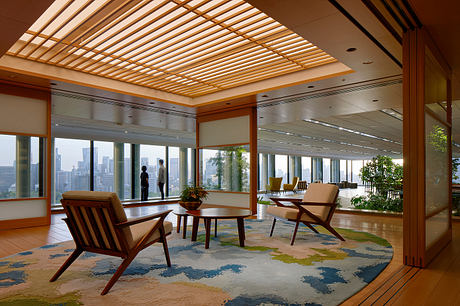 Salesforce Tokyo Ohana Floor: Hinoki Warmth Meets Sky-High Views Above - 4