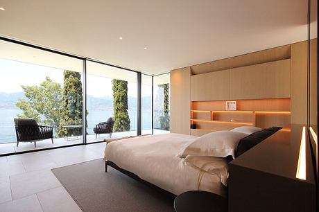 Villa Dellago Opens To Lake Light Through Twin Sunken Patios Below - 4