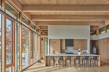 Lower Shore Residence Reframes Family Living With a Four-Season Room - 5