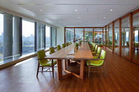 Salesforce Tokyo Ohana Floor: Hinoki Warmth Meets Sky-High Views Above - 6